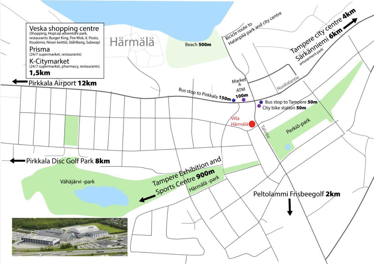 Villa Haermaelae Tammerfors Eksteriør bilde